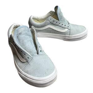 Vans Old Skool Suede Baby Blue /White womens 5 mens 3.5 sneakers